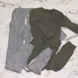 Bundle of Owlivia organic cotton sleeper pajamas